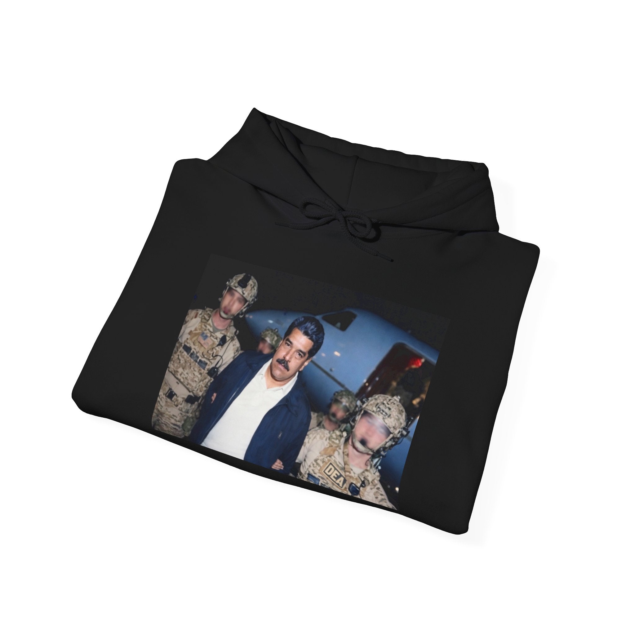 Maduro Capture / Venezuelan Flag Hoodie