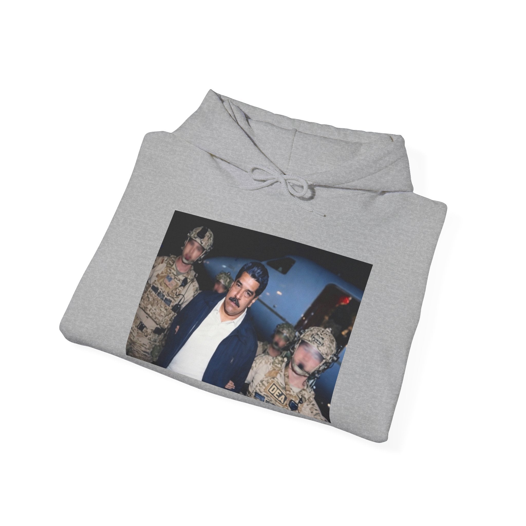 Maduro Capture / Venezuelan Flag Hoodie