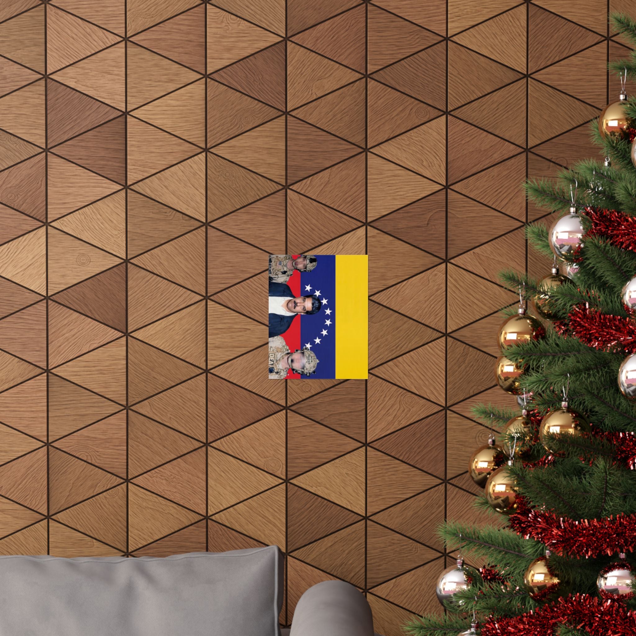 Venezuela Flag Maduro Capture